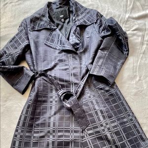 Blue trench coat by Mossimo